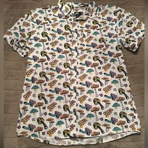 Men’s Psychedelic Mushroom Shirt